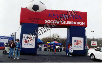 Hot sale inflatable outdoor christmas arch for sport
