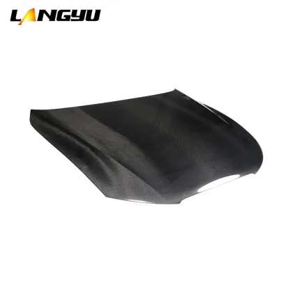 OEM Style Carbon Fiber Front Bonnet Hood for Audi A5 Engine Hoods