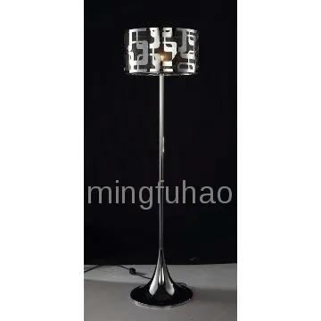 Simple modern crystal floor lamps