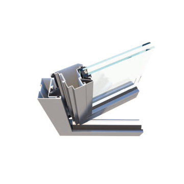 Modern French Style Glass Door with Iron Steel Frame and Push-Pull Opening