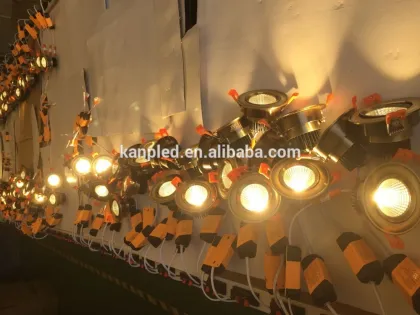 30W Golden Electroplating Recessed Dimmable Led Ceiling Downlights