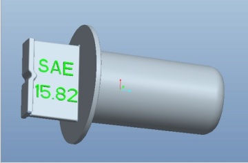 Endstopfen Ø15,82mm 5/8 SAE