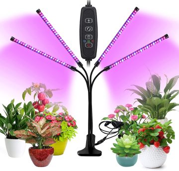Dimmable Full Spectrum LED Grow Lights for Indoor Plants