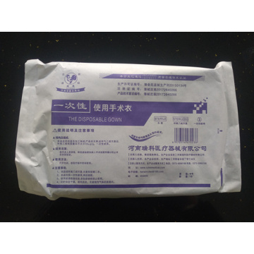 Disposable medical surgical gown