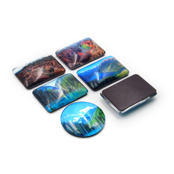 Custom Photo Crystal Glass Fridge Magnets in Heart Shape: High-Quality Birthday Party Favors