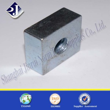 high strength DIN557 stainless steel carbon steel square nut