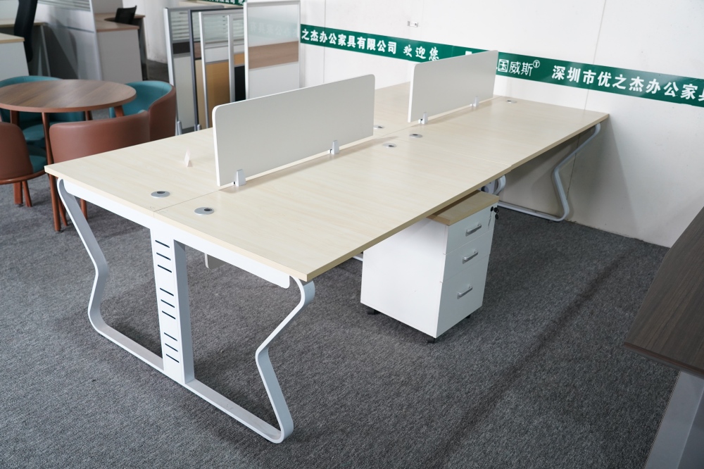 Partition Workstations with Drawer Cabinets