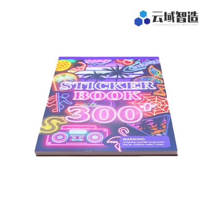 Neon Mirage Sticker Book Creative Design Collection