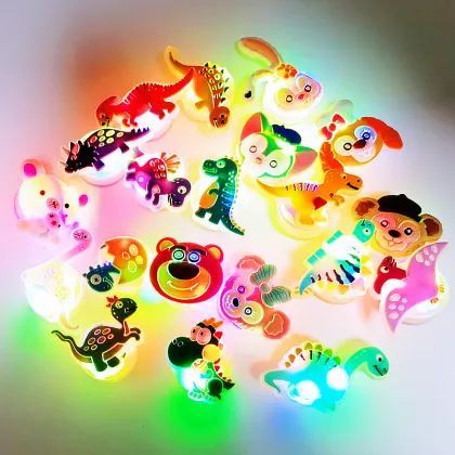 Olian Wholesale LED Glow Shoe Decorations & Charms