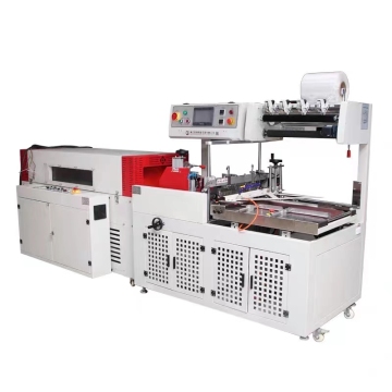 Automatic POF Film Sealer with Heat Shrink Tunnel for Boxes & CDs