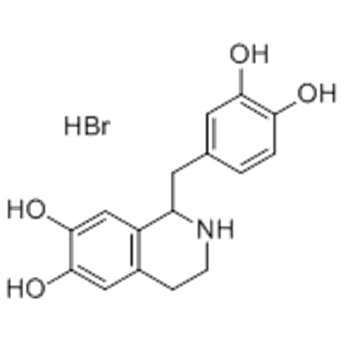 6,7- 이소 퀴놀린 디올, 1-[(3,4- 디 하이드 록시 페닐) 메틸] -1,2,3,4- 테트라 하이드로-, 하이드로 브로마이드 CAS 16659-88-4