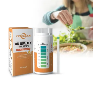 quality test strips for testing cooking oil quality