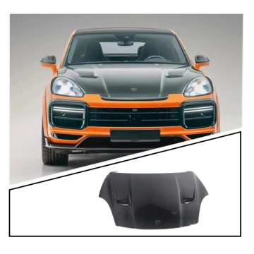 Tudung bonet depan untuk Porsche Cayenne 9y0 9ya