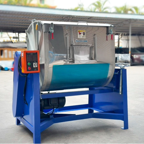 Mixer horizontal stainless steel untuk pencampuran warna plastik