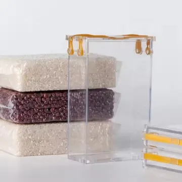 Wholesale Rice Brick Acrylic Plastic Vacuum Bag Mold for Grain Packing