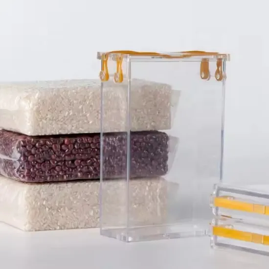 Wholesale Rice Brick Acrylic Plastic Vacuum Bag Mold for Grain Packing