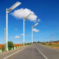 Lâmpada de rua solar 100W 200W externa tudo em um