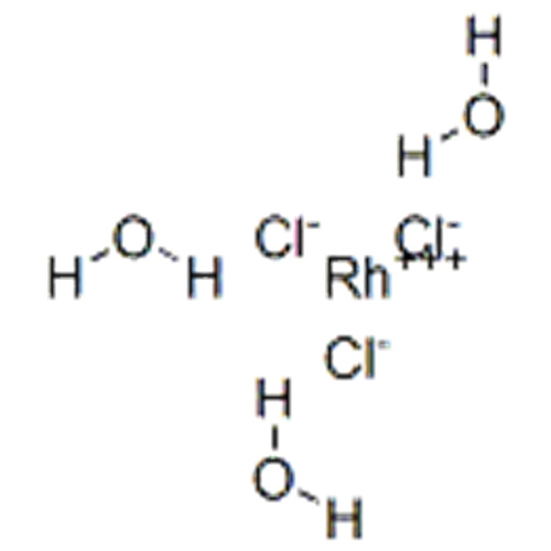 Rhodium chloride(RhCl3), hydrate (9CI) CAS 20765-98-4