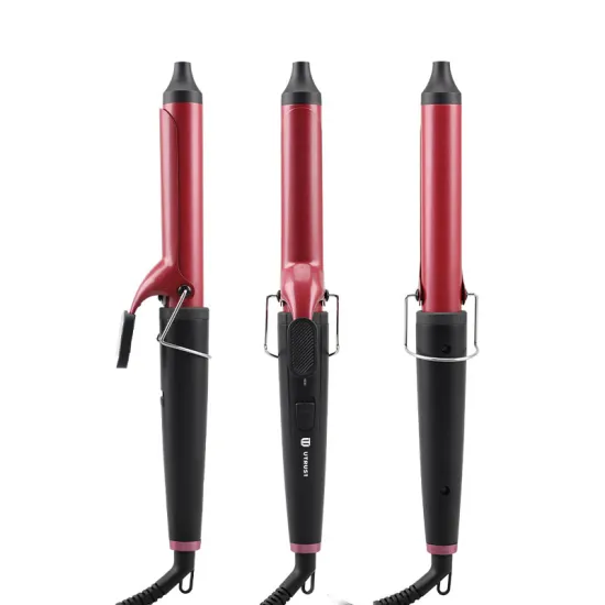 Rotating Hair Curling Iron with Ceramic Coating