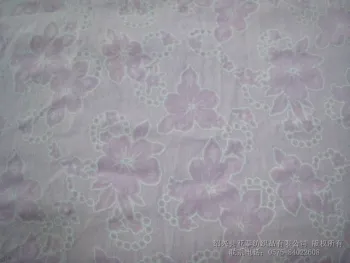 CVC BURNT-OUT fabric