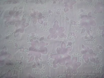 CVC BURNT-OUT fabric