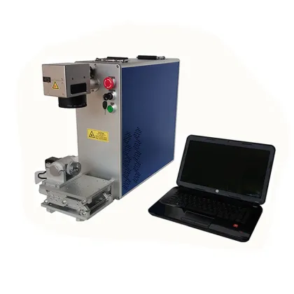 LED light bulb Optical fiber laser marking machine/IPG laser source