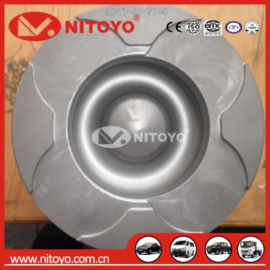 NITOYO Piston 6261-31-2130 6261312130 for HD325 TRUCK 6D140 Engine Piston