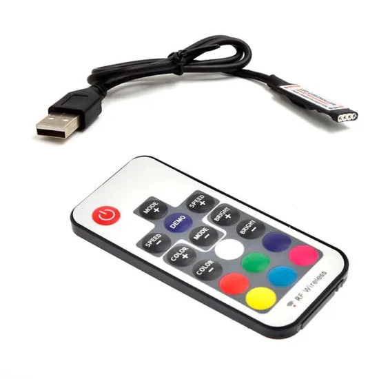 DC5V USB RGB LED Strip with Wireless RF Remote for TV Backlight and Party Decor