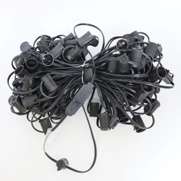 1000 pés C9 E17 Base Christmas String Lights com espaçamento de 6 polegadas
