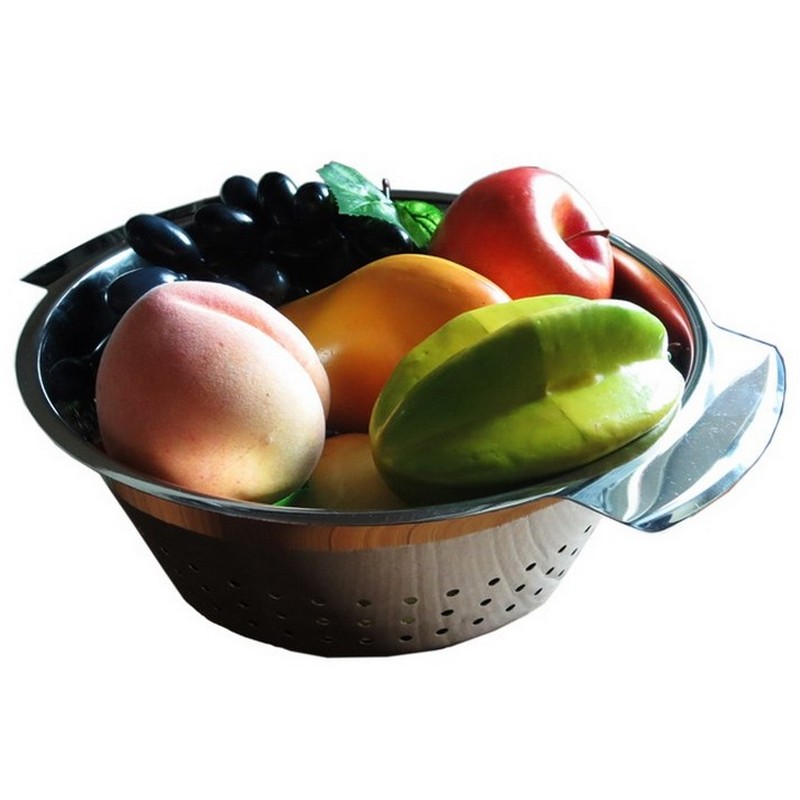 Stainless Steel Pasta Strainer Sink Fruit colander