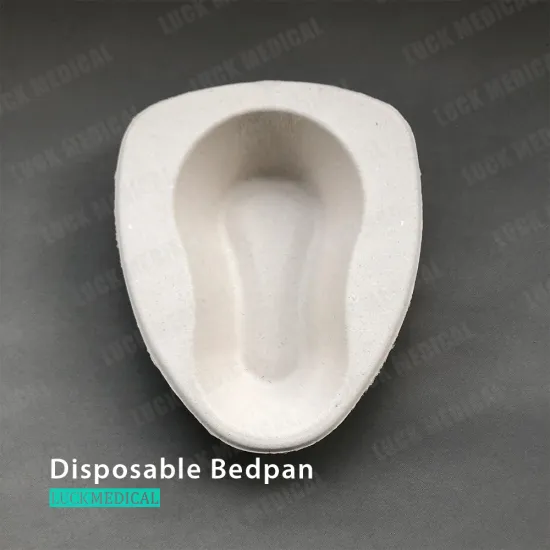 Waterproof Pulp Bed Pan Single Use