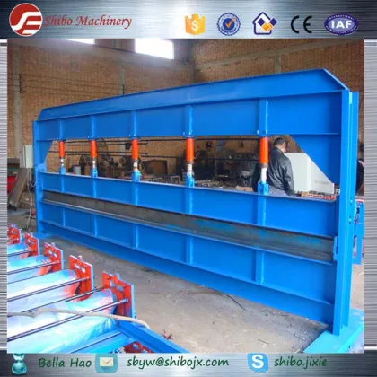 Shibo brand steel sheet bending machine forming machine
