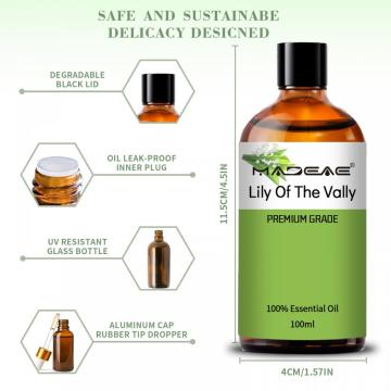 Lírio 100% puro do óleo essencial de óleo para massagem difusor