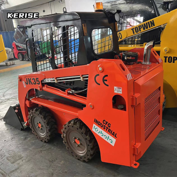 Diesel Wheel MINI Fenced Bumper Skid Steer Loader - Mini Track Skid Steer Loaders