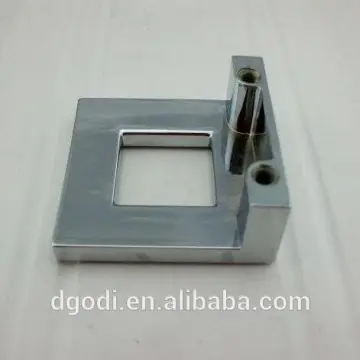 made in china furniture hardware of chrome plated brass handrail L bracket