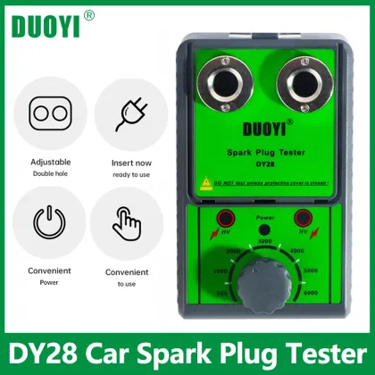 DUOYI DY28 12V Car Spark Plug Tester