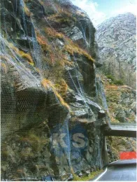 Heavy Zinc Coating Galvanized Wire Mesh Gabion Fencing For Mountain Protect