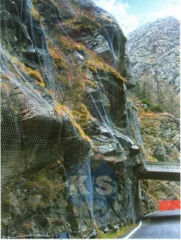 Heavy Zinc Coating Galvanized Wire Mesh Gabion Fencing For Mountain Protect