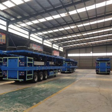 Remorque de transport de conteneurs 20 pieds 40 pieds