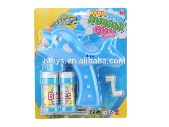 Bubble gun toy hot selling 2017 amazon 6656719-21