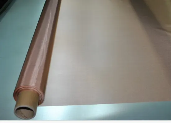 Copper mesh screen