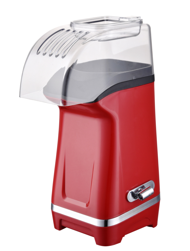 Small Hot Air Popcorn Machine Home Electric Mini Popcorn Machine With Heat Protection No Oil Needed Hot Air Popcorn Maker