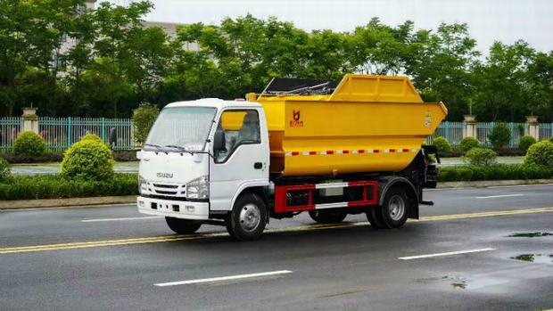 Isuzu Garbage Truck 1 Jpg