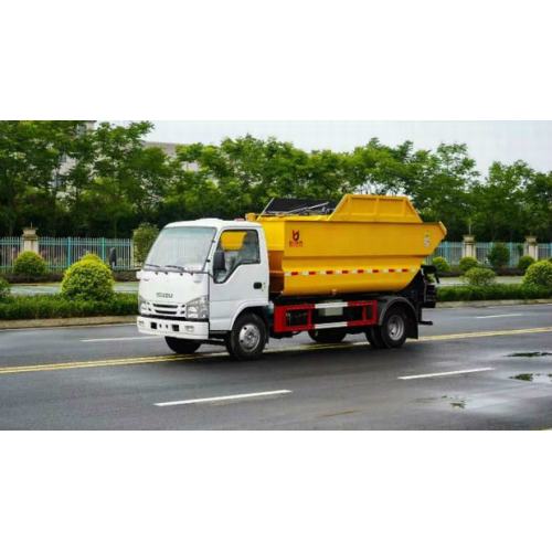 Petit camion à ordures Isuzu à la main gauche / droite