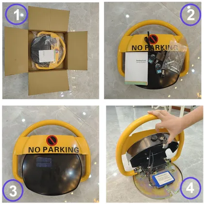 Wireless Parking Lock for Secure Car Space Reservation