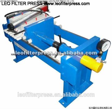 Leo Filter Press Small Filter Plate Size Manual Filter Press
