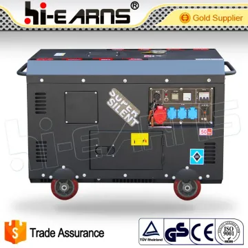 DG12000SE3 8.5KW silent portable three phase diesel generator set for home use