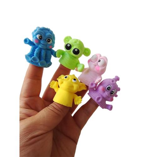 TPR Alien Pinger Cots Toys