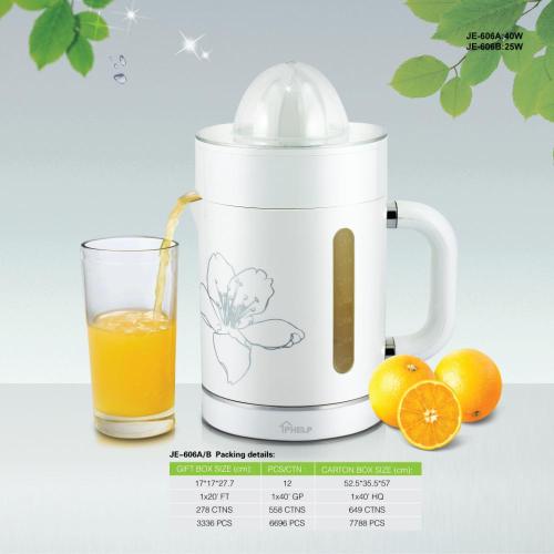 1.4 L Orange presse-agrumes électrique avec centrifugeuse collecteur plateau 25W/40W