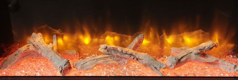 new electric gas logs
